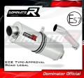 Auspuff Schalldämpfer DOMINATOR homologiert OV passend für Yamaha FZS FAZER 600 1998  2003