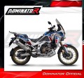 komplette Auspuffanlage mit Schalldämpfer DOMINATOR Full System HP7 Titan passend für Honda CRF 1100L Africa Twin Adventure 2020  2023 4