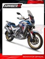 komplette Auspuffanlage mit Schalldämpfer DOMINATOR Full System HP7 Titan passend für Honda CRF 1100L Africa Twin Adventure 2020  2023 5