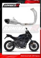 kompletny układ wydechowy z tłumikiem DOMINATOR Full System HP8 Tytanowy pasujący do motocykla Yamaha MT 07 2021 - 2024
