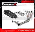 komplette Auspuffanlage mit Schalldämpfer DOMINATOR Full System HP1 schwarz passend für Kawasaki Z1000 2010  2013 2