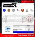 wydech tłumik DOMINATOR Okrągły pasujący do motocykla Suzuki BURGMAN 400 2003 - 2006 4