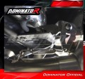 Honda CBR 650 F 2014 - 2018 Motorcycle Dominator Exhaust Full system Collector Manifold Muffler échappement Marmitta Escape GP BLACK 6