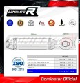 YZF R1 1000 RN19 EXHAUST Yamaha Muffler Auspuff Sportauspuff Silencer Echappement Silencieux Scarico Scarichi Escape Wydech Tłumik Carbon Tip HP1 2007 - 2008 DOMINATOR 3