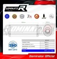 wydech tłumik DOMINATOR Owalny pasujący do motocykla Can am SPYDER RT 1330 2014 - 2018 2