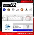 Auspuff Schalldämpfer DOMINATOR HP4 passend für KTM 690 Duke R 2010  2011 3