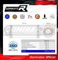 komplette Auspuffanlage mit Schalldämpfer DOMINATOR Full System HP3 schwarz passend für Yamaha MT 125 2020  5