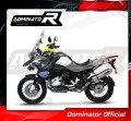 Auspuff Schalldämpfer DOMINATOR rund passend für BMW R1200GS Adventure 2010  2012 4
