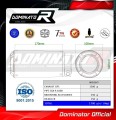Suzuki GSXR 1000 K1-K4 2001 - 2004 Slip-on Exhaust Muffler Auspuff Sportauspuff Silencer Echappement Silencieux Scarico Scarichi Escape Marmitta Wydech Tłumik GPS DOMINATOR EXHAUST SYSTEM 4