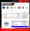 GSXF 750 EXHAUST Suzuki Muffler Auspuff Sportauspuff Silencer Echappement Silencieux Scarico Scarichi Escape Wydech Tłumik GP1 BLACK 1998 - 2006 Dominator 4