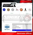 Yamaha MT 125 2021 - 2022 EXHAUST Collector Manifold Full System Muffler Auspuff Sportauspuff Silencer Echappement Silencieux Scarico Scarichi Escape Wydech Tłumik GP BLACK Dominator Exhaust System 4