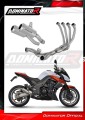 komplette Auspuffanlage mit Schalldämpfer DOMINATOR Full System GPS passend für Kawasaki Z1000 2014  2016