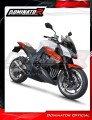 komplette Auspuffanlage mit Schalldämpfer DOMINATOR Full System GPS passend für Kawasaki Z1000 2014  2016 5