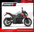 Auspuff Schalldämpfer DOMINATOR HP1 schwarz passend für Kawasaki Z1000 2017  2020 4