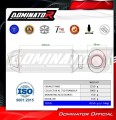 kompletny układ wydechowy z tłumikiem DOMINATOR Full System MX2 pasujący do motocykla Honda XL 750 TRANSALP 2023  6