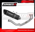 kompletny układ wydechowy z tłumikiem DOMINATOR Full System HP6 CZARNY pasujący do motocykla Yamaha XP 560 T-MAX 2020 - 2024 2
