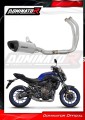 complete exhaust system with muffler DOMINATOR Full System titanium HP8 fits to Yamaha XSR 700 2015  2020