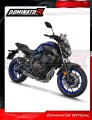 complete exhaust system with muffler DOMINATOR Full System titanium HP8 fits to Yamaha XSR 700 2015  2020 5
