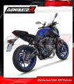 Yamaha MT 07 TRACER 2016 - 2019 EXHAUST Collector Manifold Full System Muffler Auspuff Sportauspuff Silencer Echappement Silencieux Scarico Scarichi Escape Wydech Tłumik HP8 BLACK Dominator Exhaust System 2