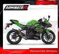 kompletny układ wydechowy z tłumikiem DOMINATOR Full System HP8 CZARNY pasujący do motocykla Kawasaki NINJA 400 2018 - 2022 4