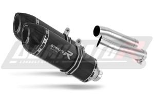 Aprilia RSV 1000 R 2004 - 2009 Schalldämpfer Auspuff HP1 BLACK + dB killer medium
