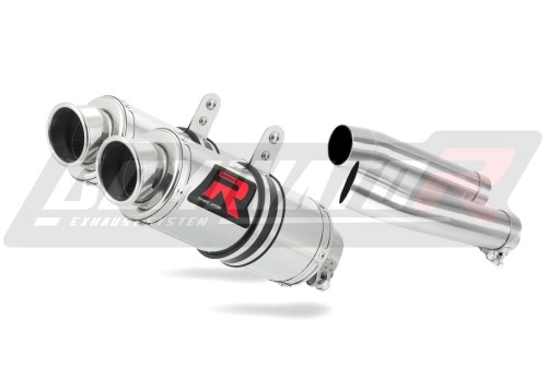 exhaust muffler DOMINATOR GP1 fits to Aprilia Tuono 1000 R 2006  2010 3