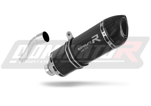 Auspuff Schalldämpfer DOMINATOR HP1 schwarz passend für Aprilia RS 125 1999  2005 2