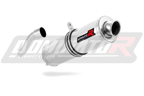 Auspuff Schalldämpfer DOMINATOR rund passend für Aprilia RS 125 1999  2005 3