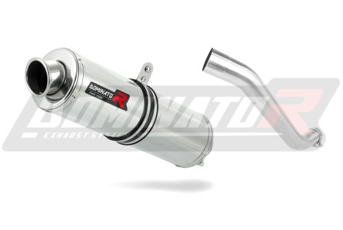 Auspuff Schalldämpfer DOMINATOR rund passend für Aprilia Tuono V4 1100 RR 2015  2016 3