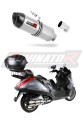 Auspuff Schalldämpfer DOMINATOR HP1 passend für Aprilia Atlantic 500 Sprint  5