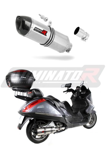 Auspuff Schalldämpfer DOMINATOR HP1 passend für Aprilia Atlantic 500 Sprint  5