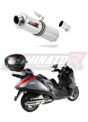 Auspuff Schalldämpfer DOMINATOR rund passend für Aprilia Atlantic 500 Sprint  5