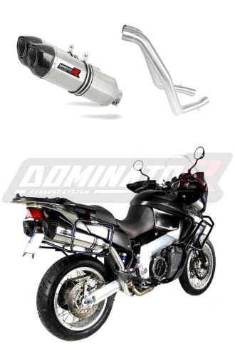 exhaust muffler DOMINATOR HP1 fits to Aprilia ETV 1000 Caponord 2001  2004 5