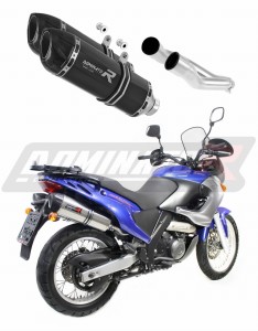 Aprilia Pegaso 650 1997 - 2000 Schalldämpfer Auspuff HP1 BLACK + dB killer medium