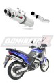 Auspuff Schalldämpfer DOMINATOR rund passend für Aprilia Pegaso 650 1997  2000 5