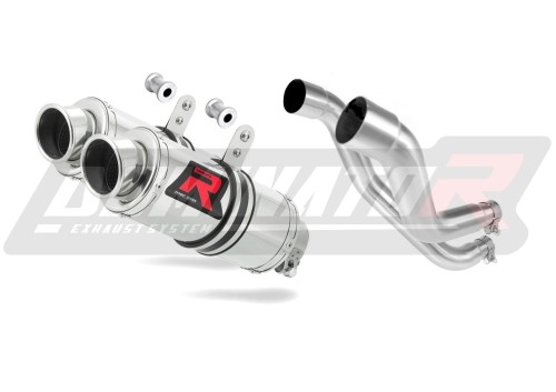 Auspuff Schalldämpfer DOMINATOR GP1 passend für Aprilia Pegaso 650 Trail 2006  2010 3