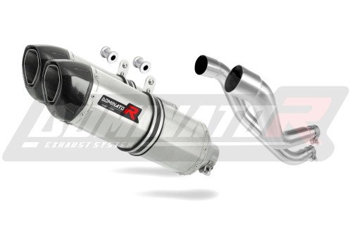 Auspuff Schalldämpfer DOMINATOR HP1 passend für Aprilia Pegaso 650 Trail 2006  2010 3