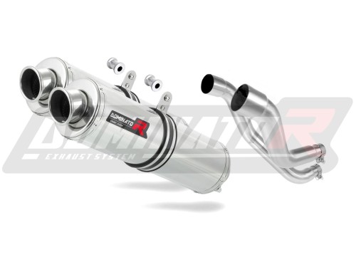 Pegaso 650 Trail Exhaust Aprilia Muffler Auspuff Sportauspuff Silencer Echappement Silencieux Scarico Scarichi Escape ROUND 2006 - 2010 Dominator  x