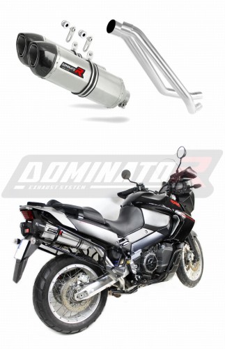Auspuff Schalldämpfer DOMINATOR HP1 passend für Aprilia ETV 1000 Caponord 2005  2007 5