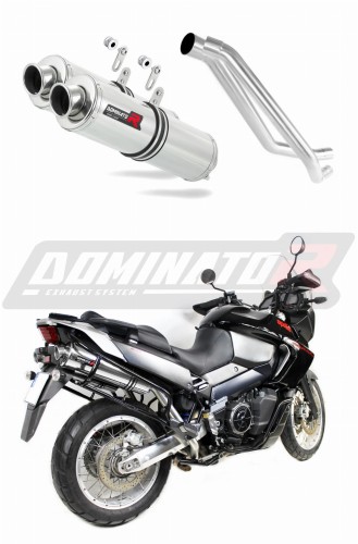 Auspuff Schalldämpfer DOMINATOR rund passend für Aprilia ETV 1000 Caponord 2005  2007 5