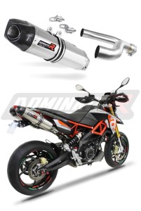 Aprilia DORSODURO 900 2017 - 2020 Schalldämpfer Auspuff HP1 + dB killer medium
