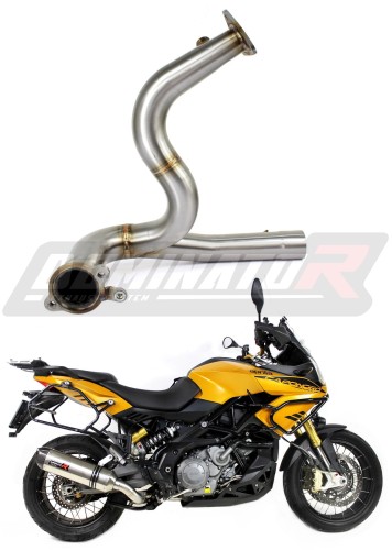 decat Mittelschalldämpfer DOMINATOR Mid Pipe passend für ETV 1200 Caponord 2013  2016 6