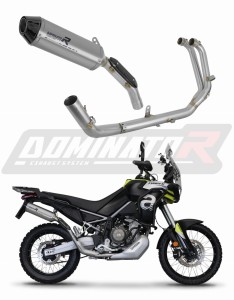Aprilia Tuareg 660 2021 - 2023 Auspuffanlagen Schalldämpfer Titan HP3 + dB killer medium
