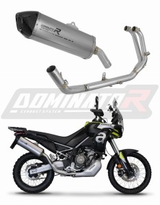 Aprilia Tuareg 660 2021 - 2023 Auspuffanlagen Schalldämpfer Titan HP7 + dB killer medium