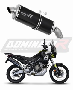 Aprilia Tuareg 660 2021 - 2023 Schalldämpfer Auspuff P7 BLACK + dB killer medium