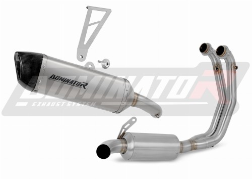 komplette Auspuffanlage mit Schalldämpfer DOMINATOR Full System Titan HP6 passend für Aprilia Tuono 660 2021  2024 3