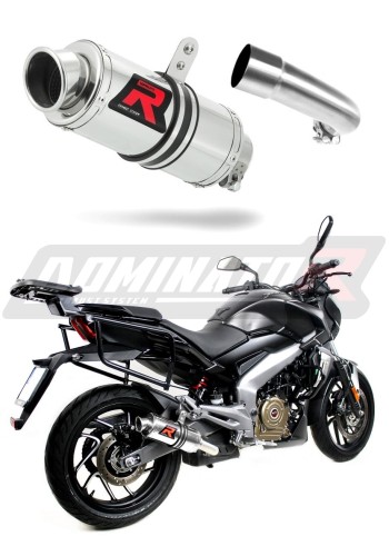 exhaust muffler DOMINATOR GP1 fits to Bajaj Dominar 400 2016  2018 5