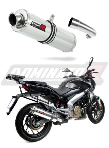 wydech tłumik DOMINATOR Okrągły pasujący do motocykla Bajaj Dominar 400 2016 - 2018 5