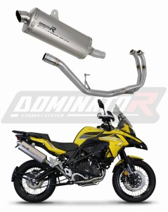 Benelli TRK 502 X 2018 - 2021  Auspuffanlagen Schalldämpfer Titan P7 + dB killer medium