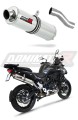 Auspuff Schalldämpfer DOMINATOR rund passend für Benelli TRK 502 X 2018  2021 6